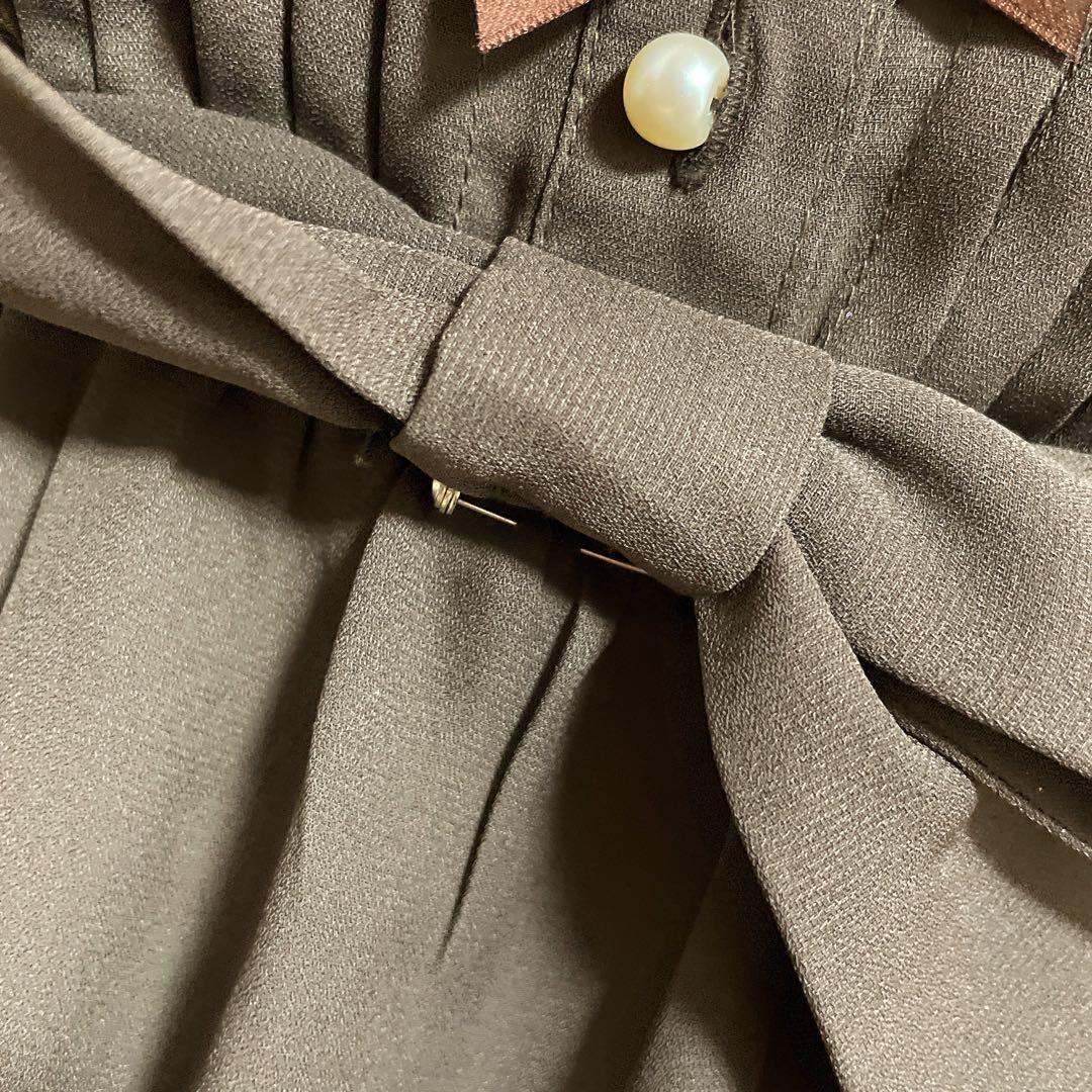 夢展望 LIZLISA系 フレアトップス リボン付き 姫カジ ロリータ 森ガール