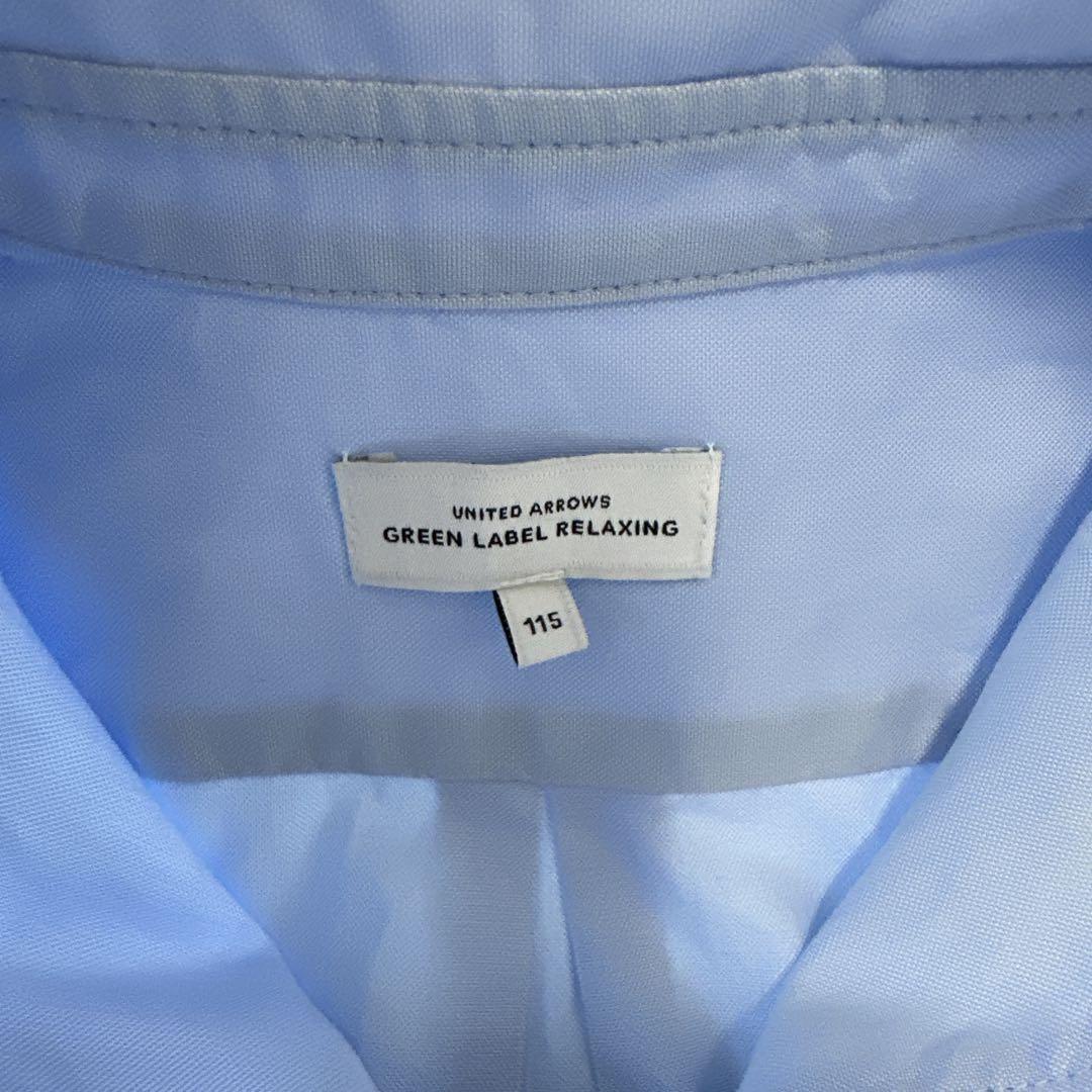 【美品】green label relaxing スーツ上下 シャツ 3点セット