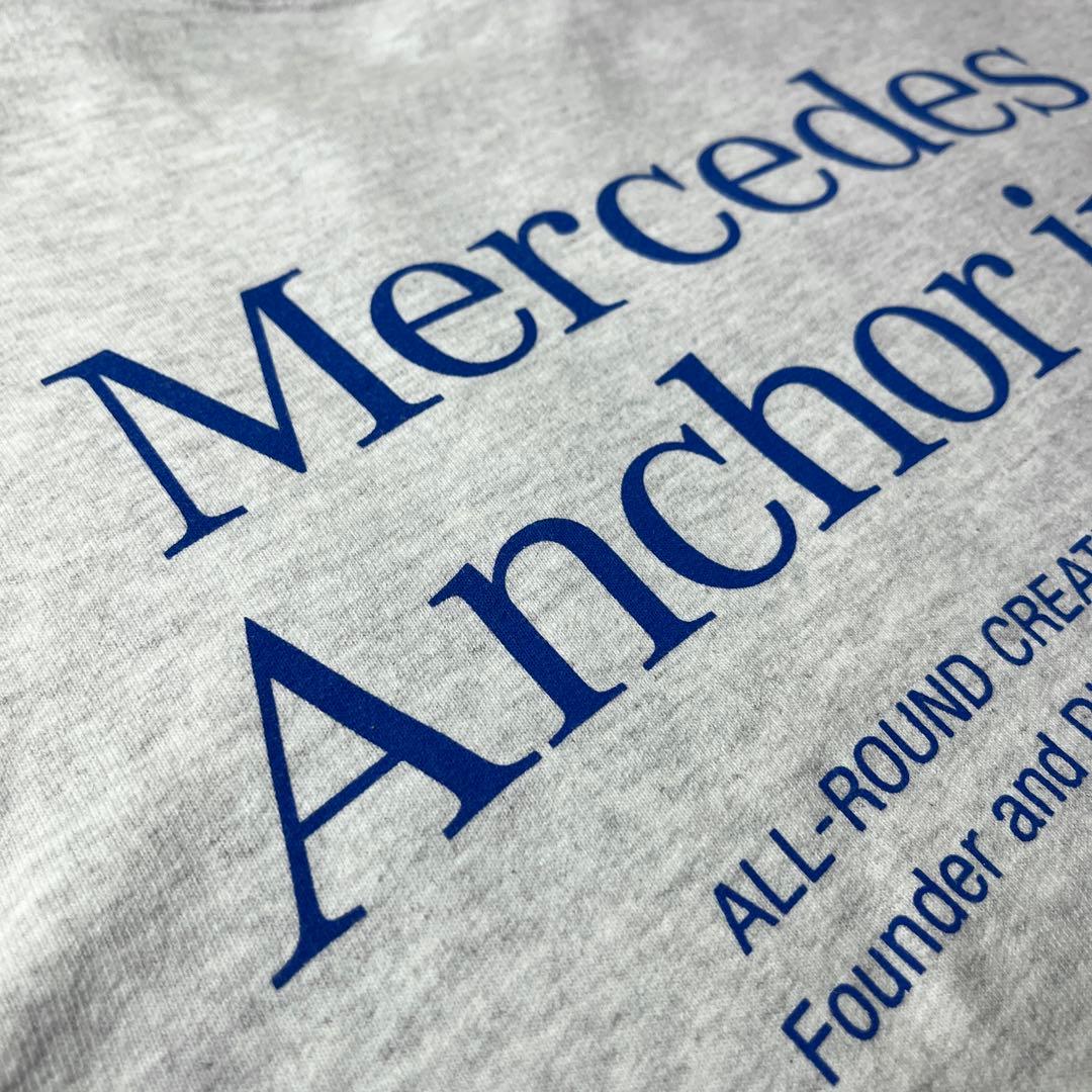 メルセデスアンカーインク スウェット　トレーナー グレー　XL