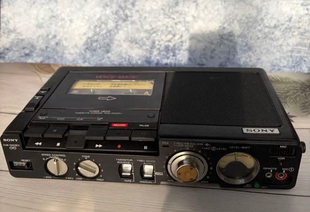 SONYTCM-5000EVプロカセットプレーヤー(レ47)