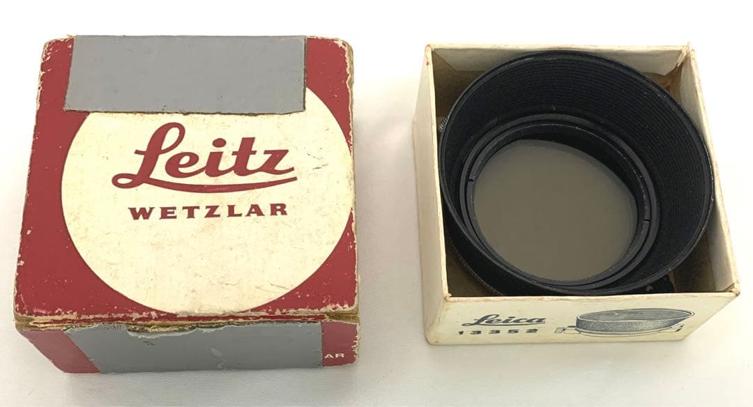 元箱付き ライカ 13352 PLフィルター付きフード