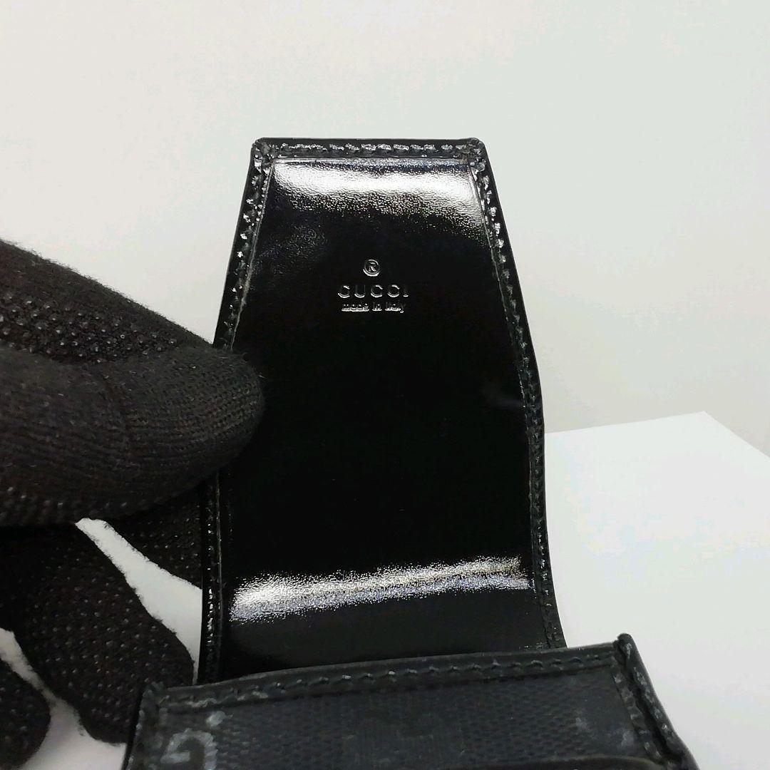 GUCCI　グッチ　インプリメ　ブラック　シガレットケース　タバコ入れ