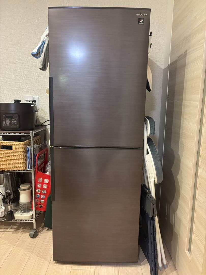 プラズマクラスター冷蔵庫 ダークブラウン