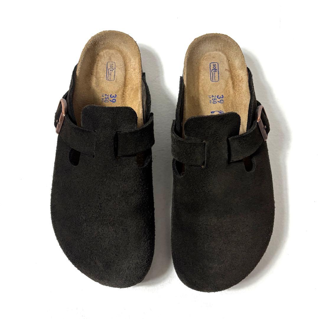 【極美品】ビルケンシュトック ボストン スエード モカ サイズ39 25cm