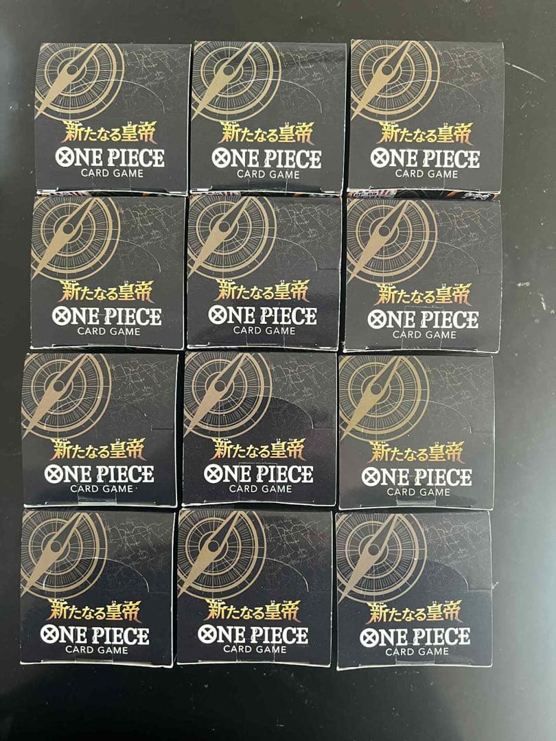 ワンピースカード　新たなる皇帝12BOX 未開封 テープ付き