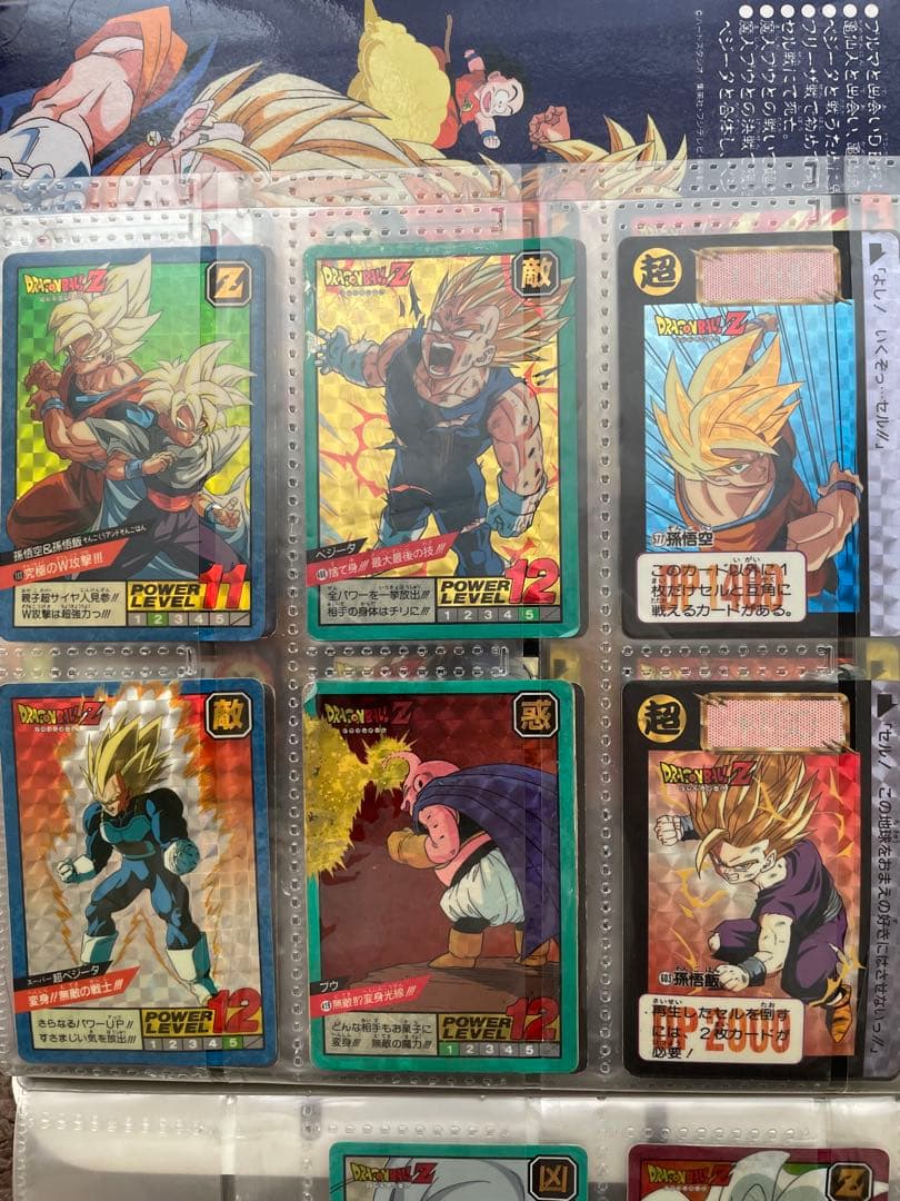 バ*ク様 ドラゴンボールカードダス ファイル付き