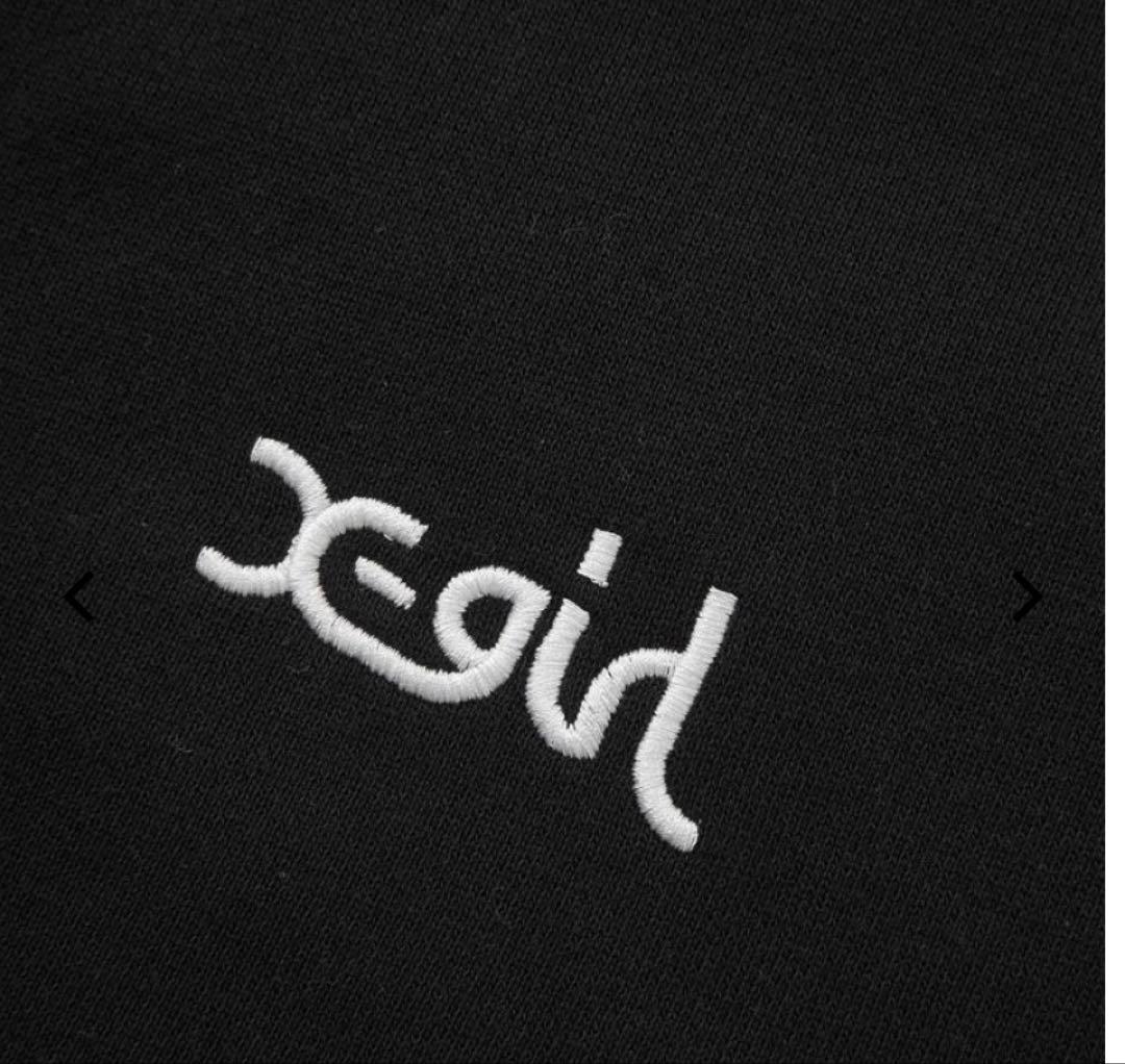 新品　X-girl FACE LOGO SWEATエックスガール　パーカー　xg
