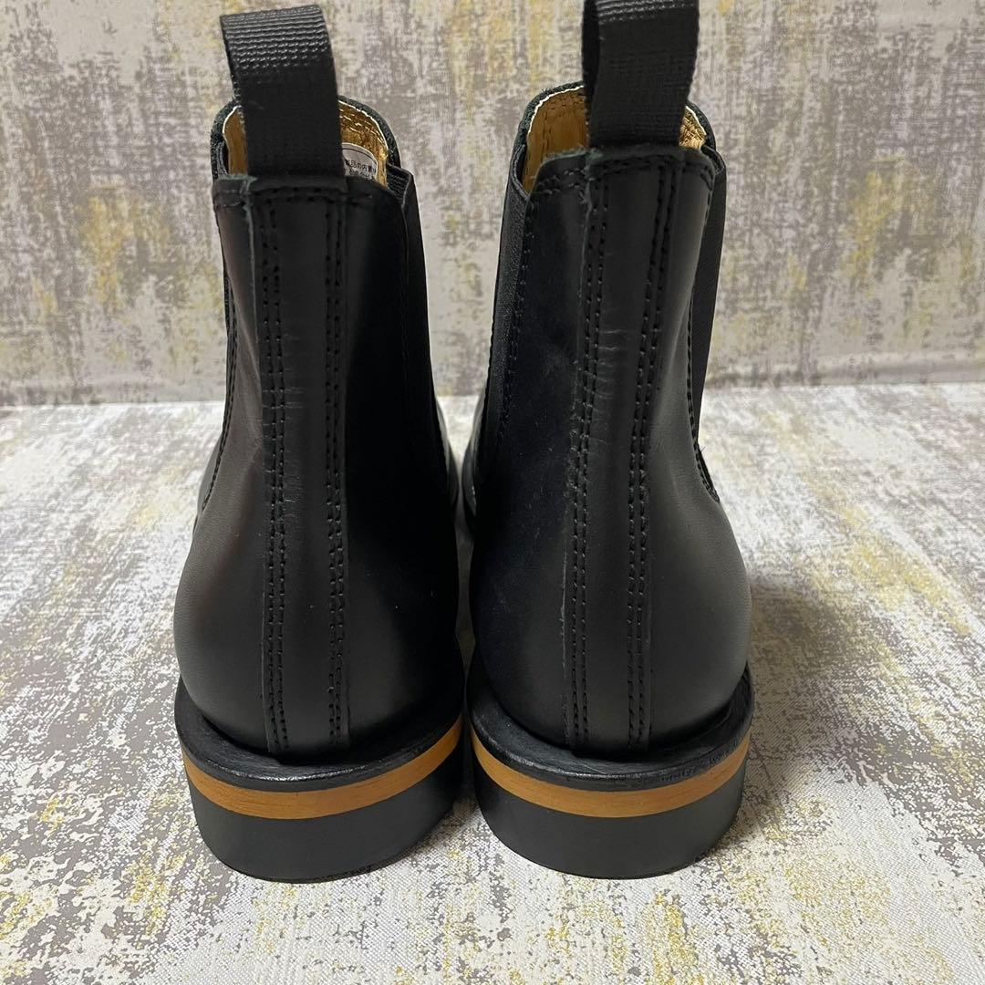 ★未使用級★ダイヤモンドストリート サイドゴアブーツ【27】レザー 本革 黒