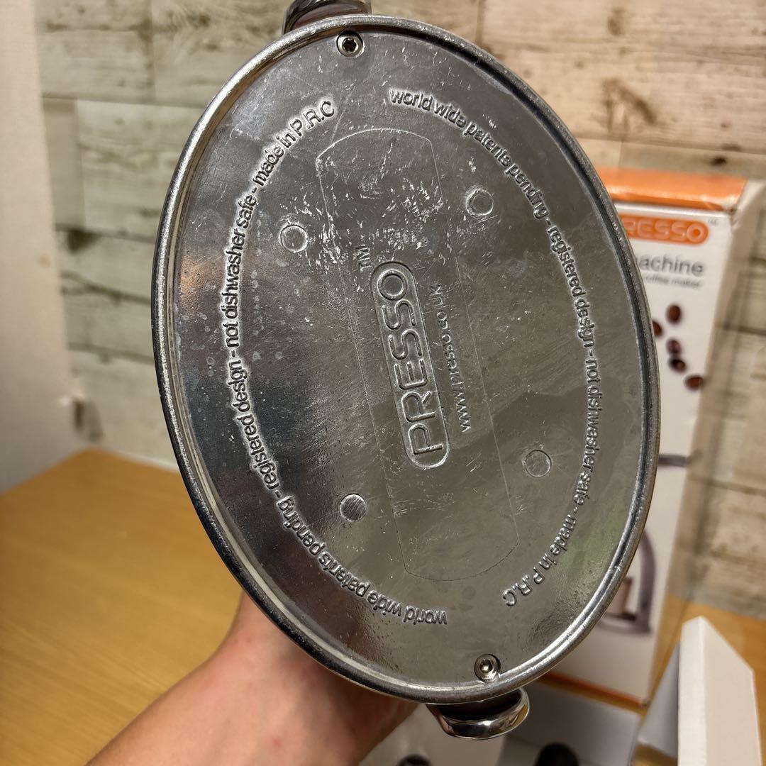 新品 PRESSO プレッソ 手動式エスプレッソメーカー エスプレッソマシン