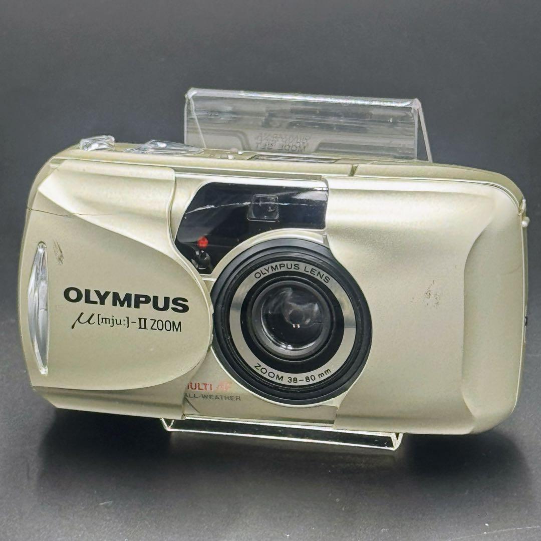 ✨完動品✨OLYMPUSμ[mju:]zoom-Ⅱ コンパクトフィルムカメラ