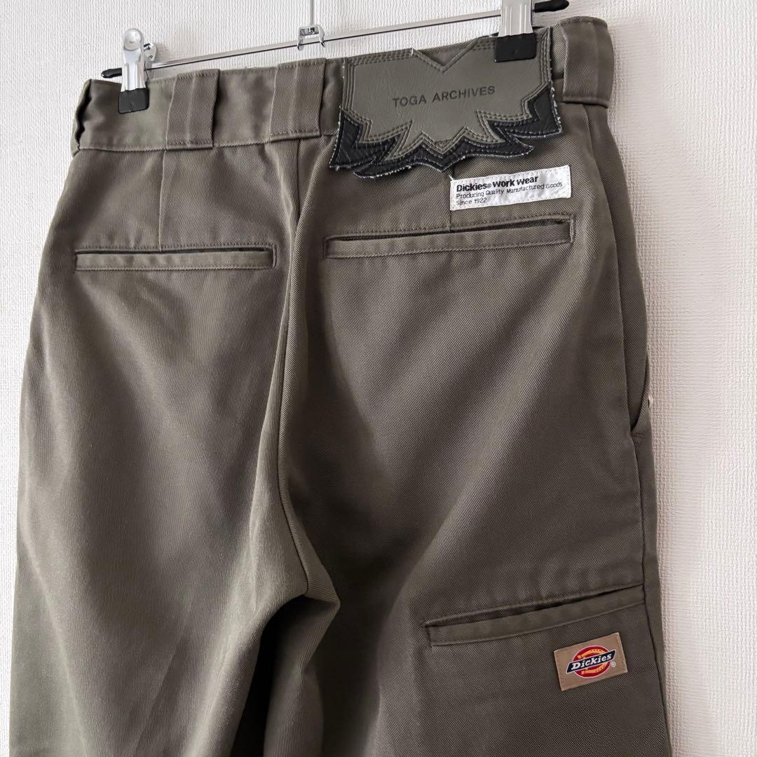 完売モデル TOGA × Dickies スタッズ ワイド パンツ