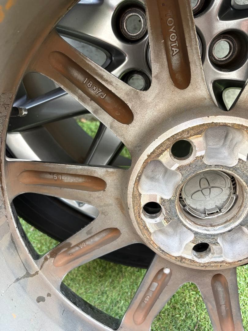 最終価格トヨタ 18インチ エスティマ純正　ハイグロス