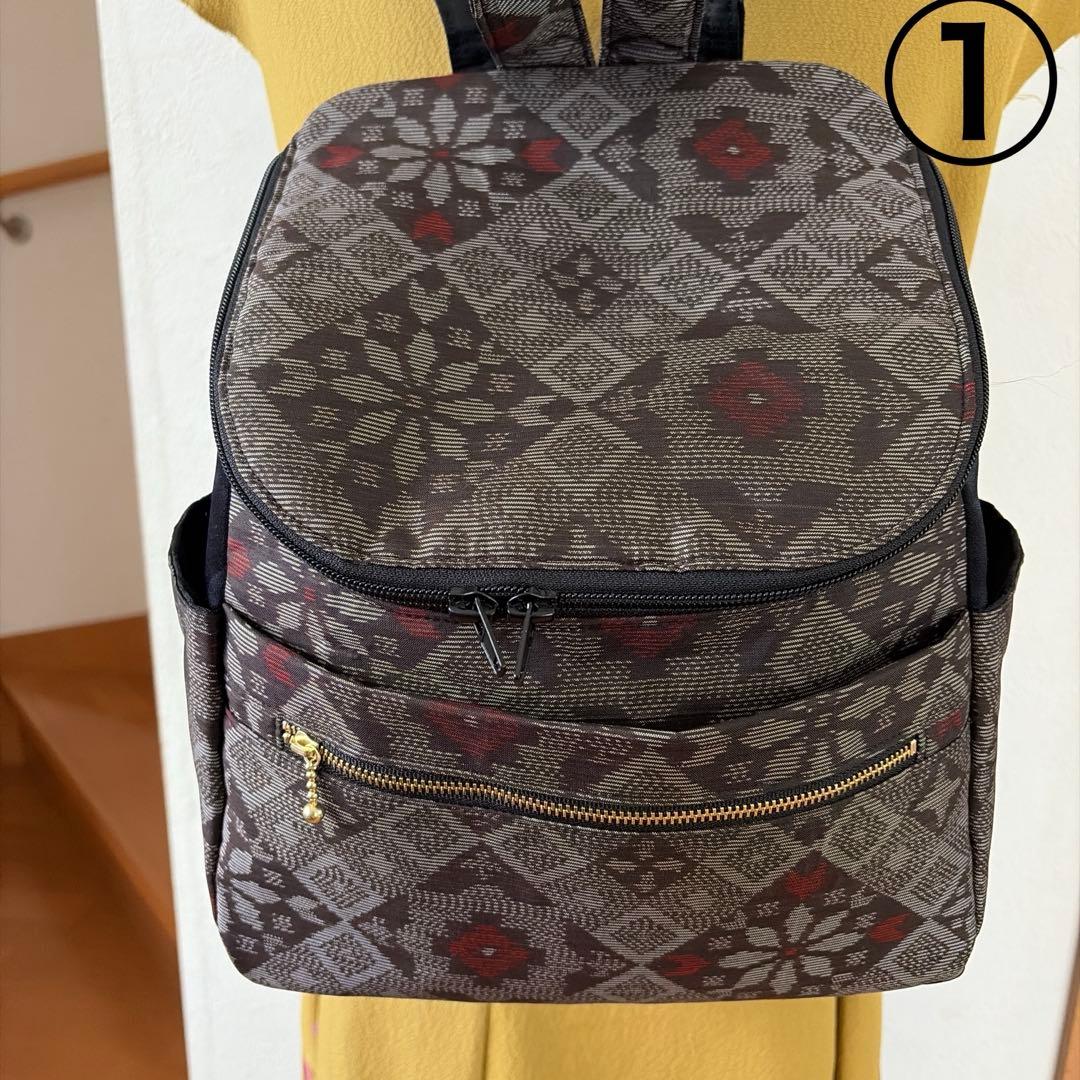 帯リメイクリュック