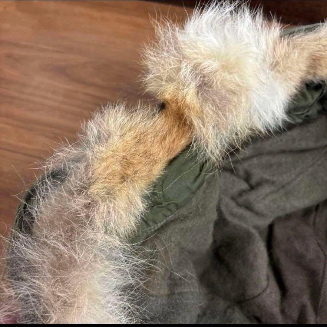 50s 米軍実物　M51フード　M1951 PARKA コヨーテファ ③送料無料