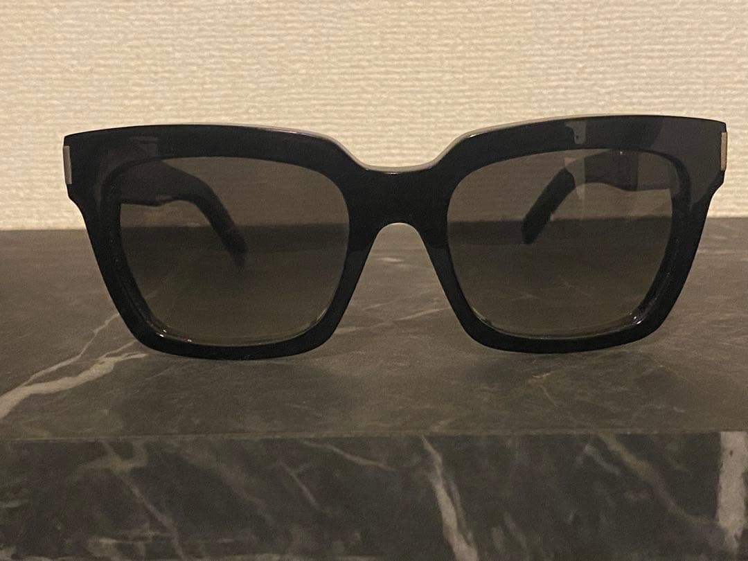 Saint Laurent BOLD 1 001サングラス 登坂広臣着用