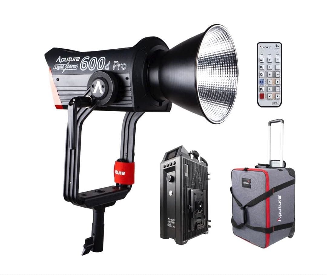 ほぼ新品 Aputure LED 600d Pro Amaran 初期不良対応