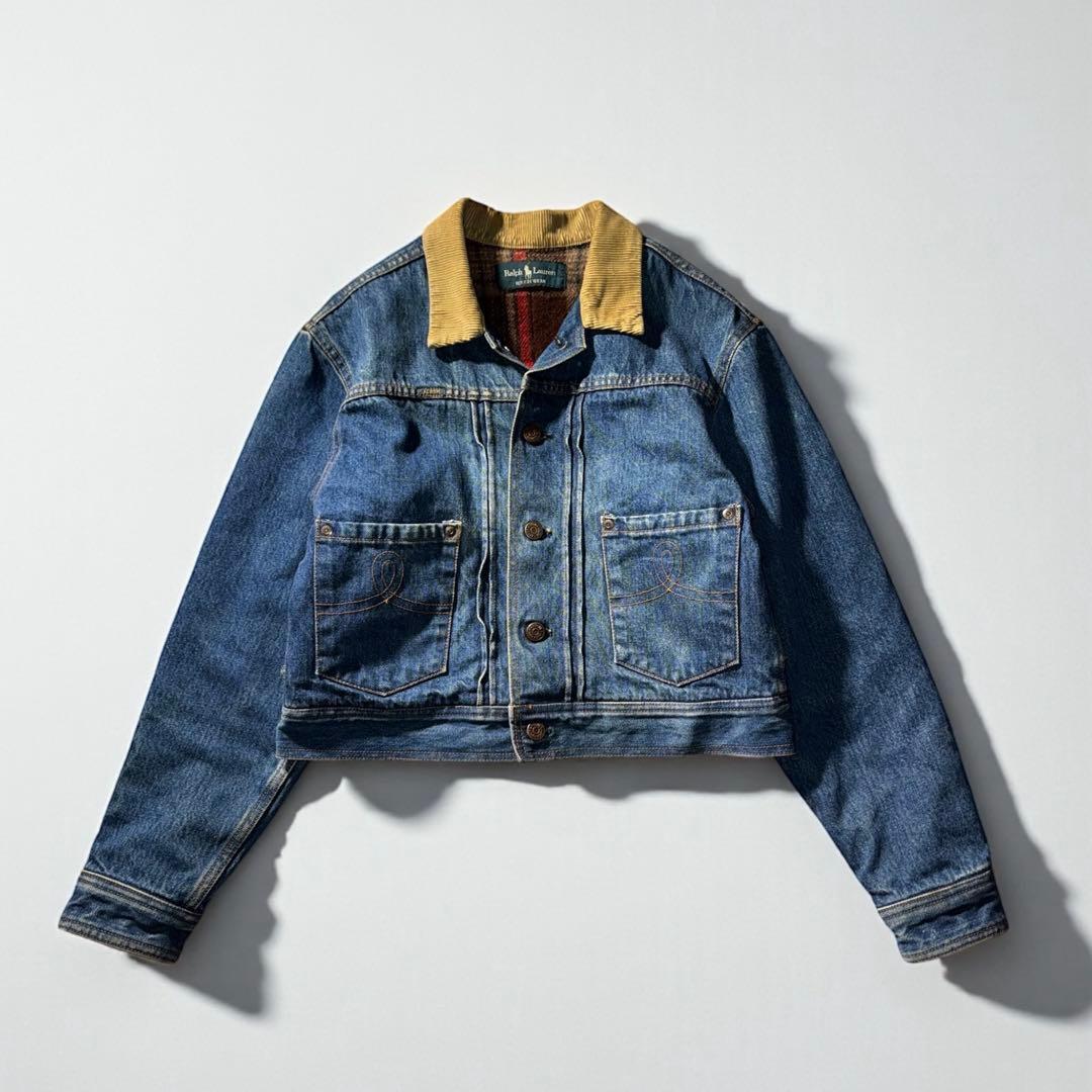 ジャケット・アウター 70s ralph lauren type 2nd denim jacket