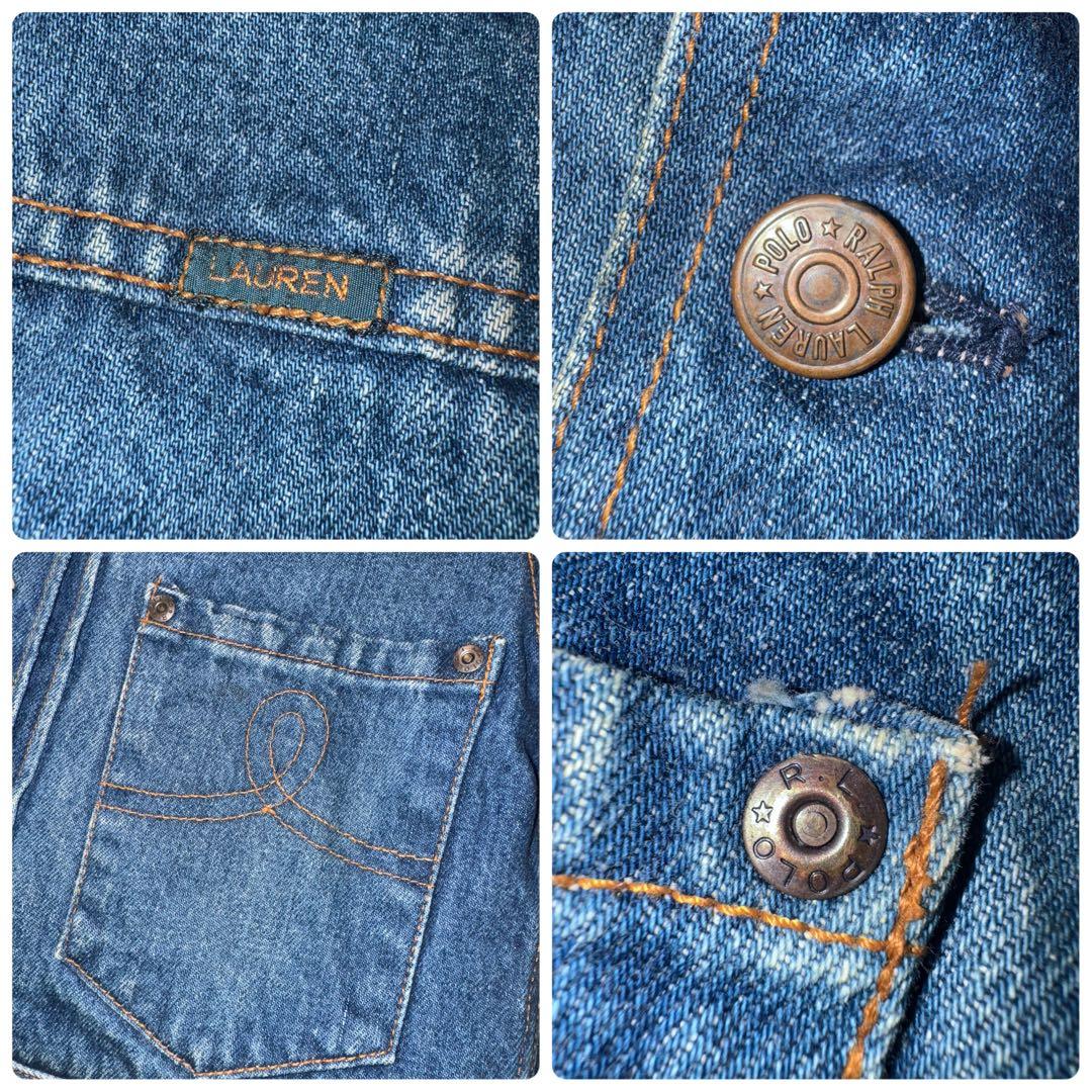 ジャケット・アウター 70s ralph lauren type 2nd denim jacket