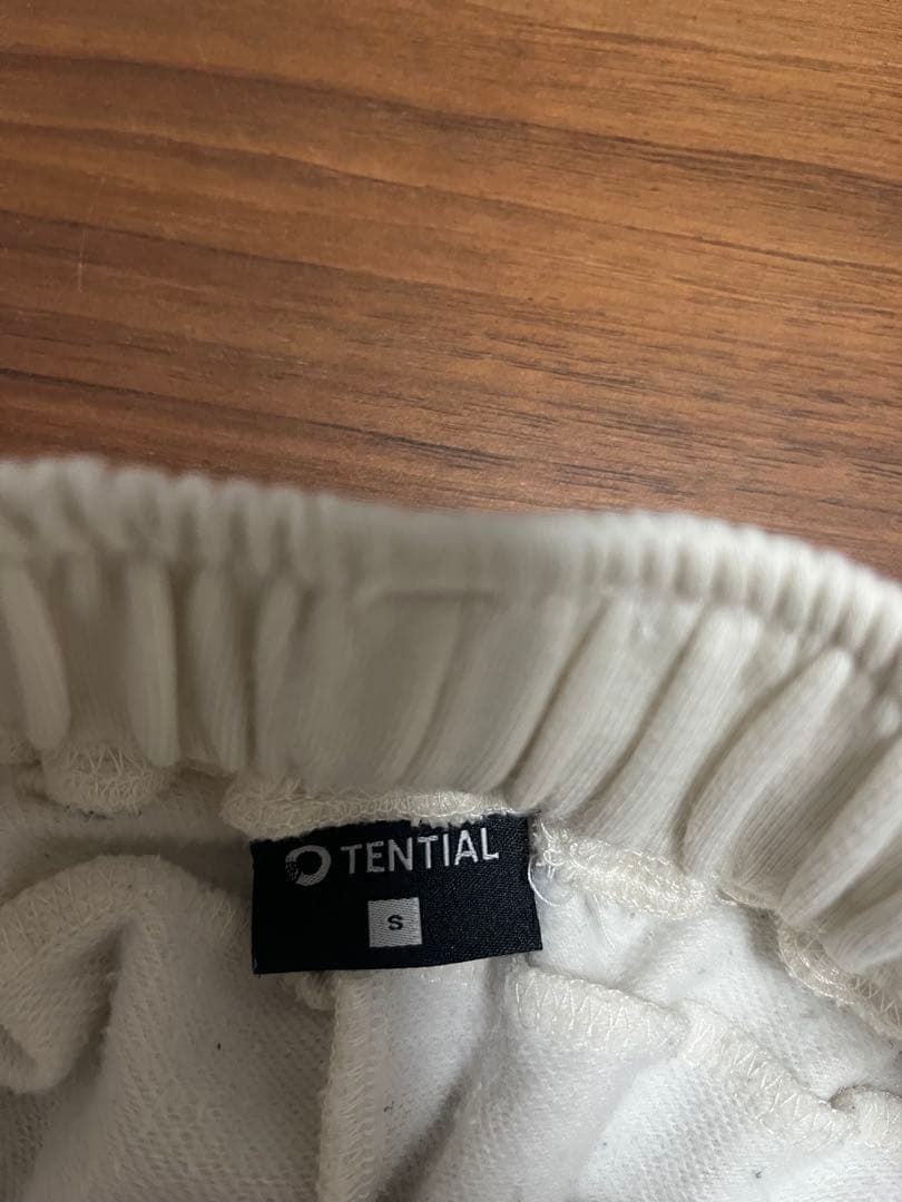 TENTIAL ホワイト トレーナー パンツ セット
