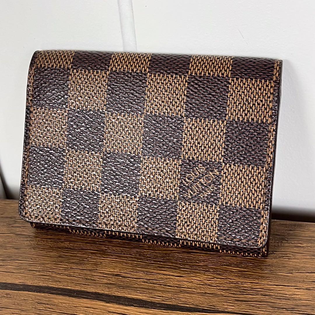 【美品】LOUISVUITTON ダミエ カードケース 名刺入れ