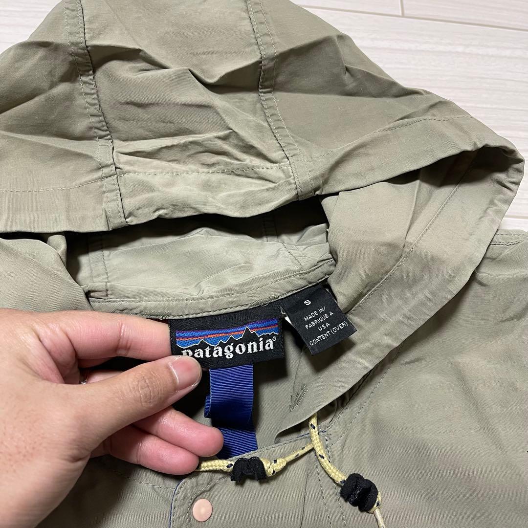 90s USA製 パタゴニア メンズ バギーズ Sサイズマウンテンパーカー