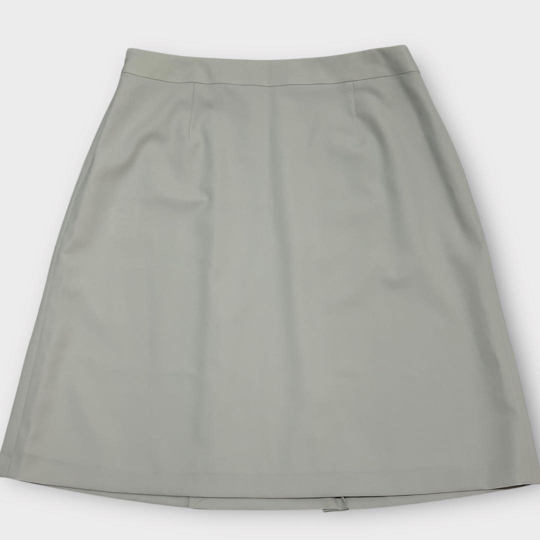 ニューヨーカー スカートスーツ 大きいサイズ 17号 3XL位 ライトグレー