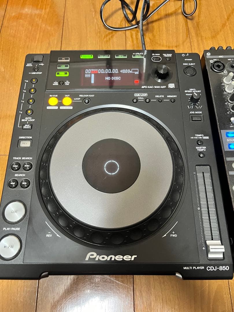 ［アキビリー］　Pioneer CDJ850K×2セット
