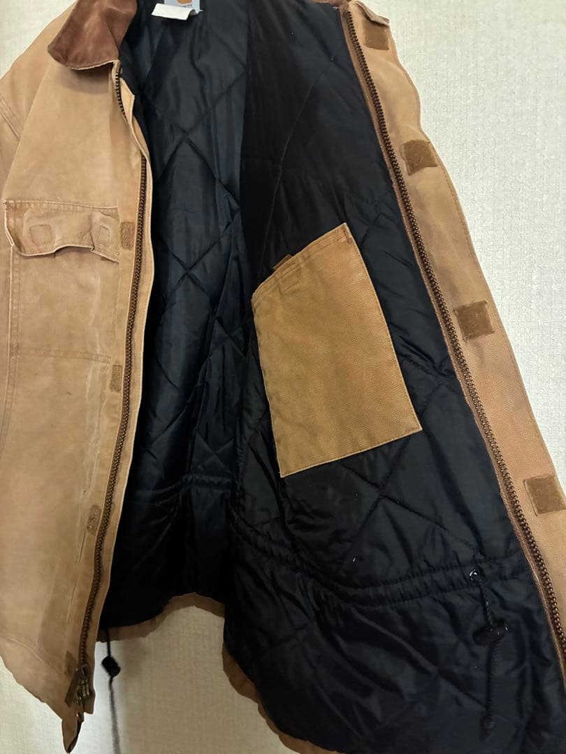 USA製/UFCWタグ　carhartt トラディショナルジャケット ベージュ