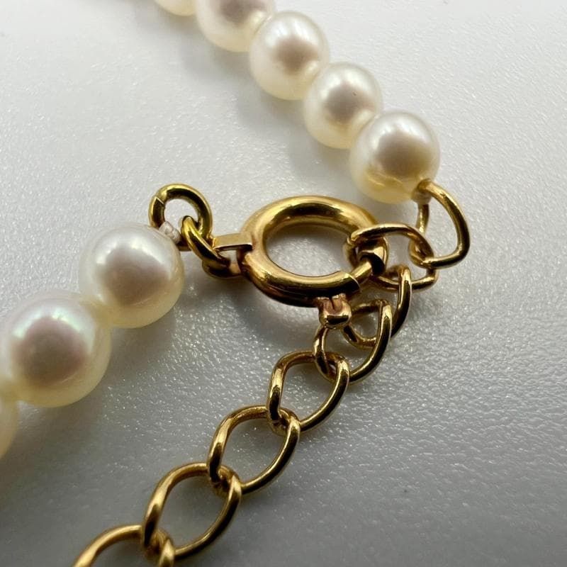 TASAKI ネックレス ベビーパール 3.5mm ヘッド 8.1mm K18