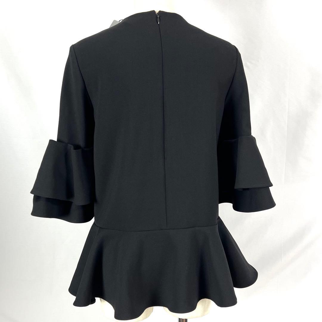 『未使用』YOKO CHAN パール フリル トップ ショートドレス チュニック