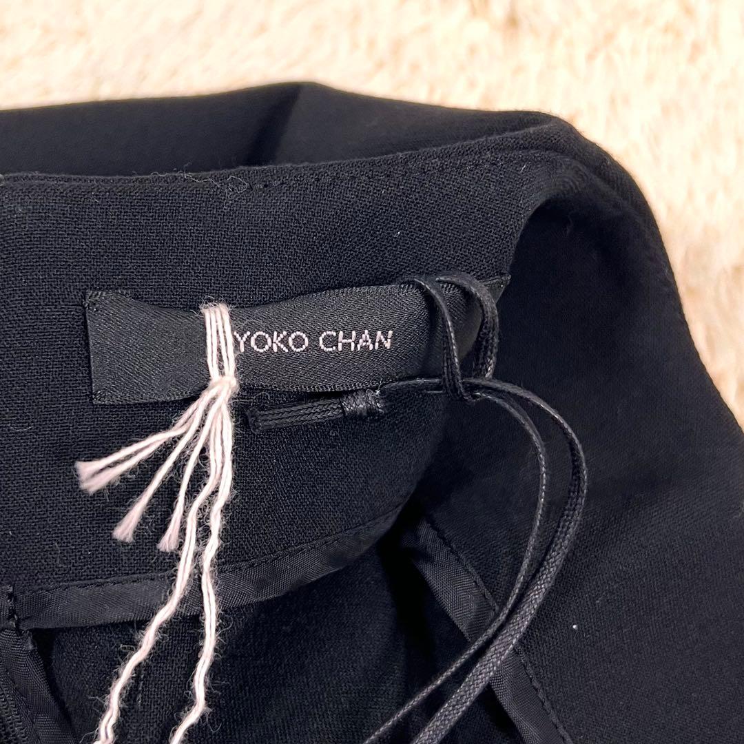 『未使用』YOKO CHAN パール フリル トップ ショートドレス チュニック