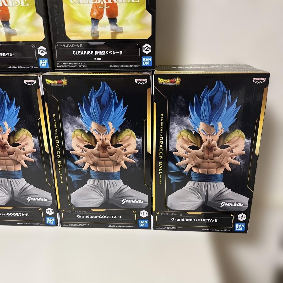 ドラゴンボール　ゴジータ悟空ベジータマイティマスク18号　フィギュアまとめ売り