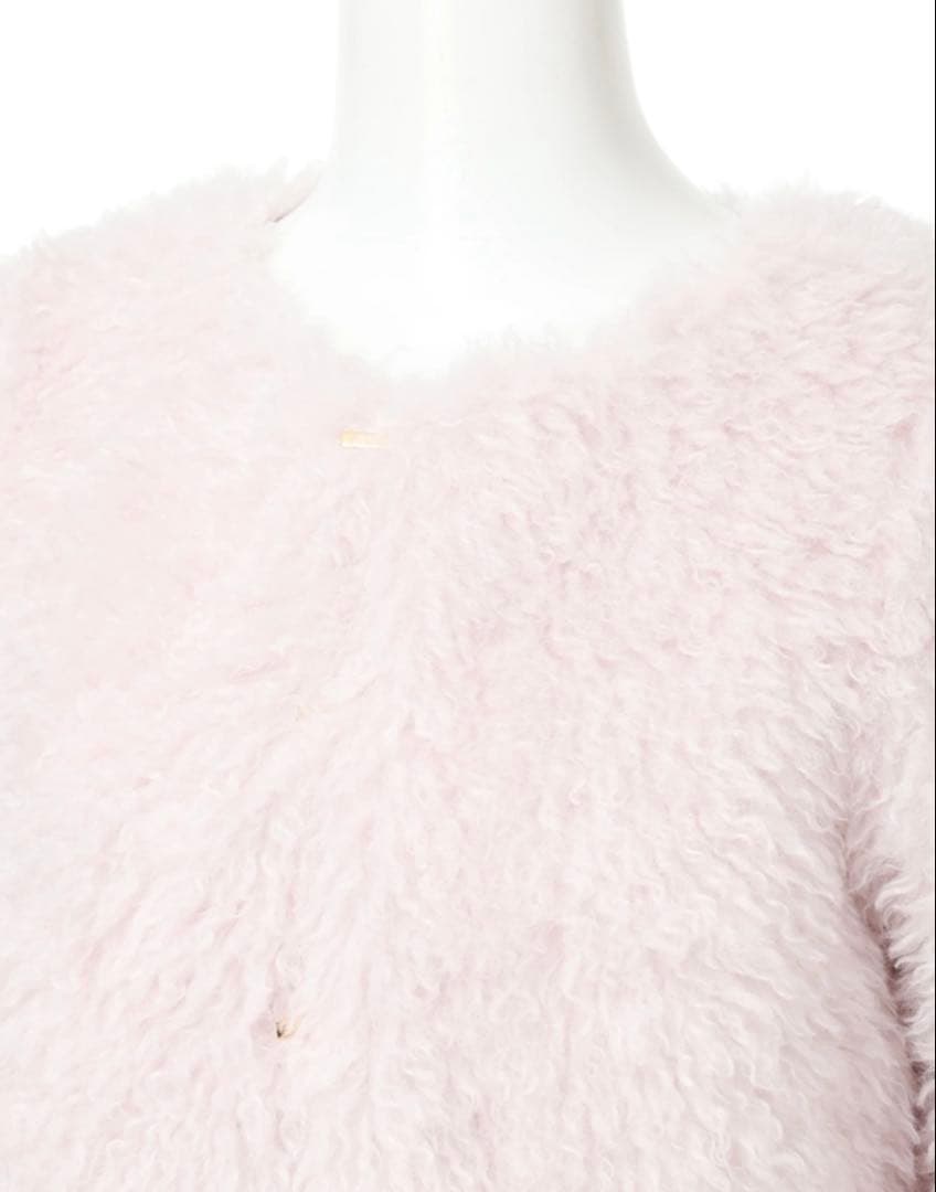 新品未使用　apuweiser-riche ファーブルゾン