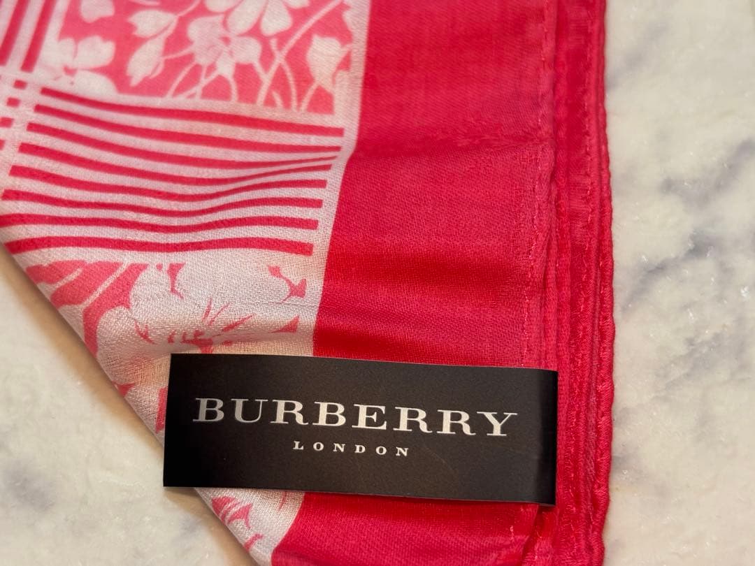 BURBERRY 大判　ハンカチ　 ５枚セット