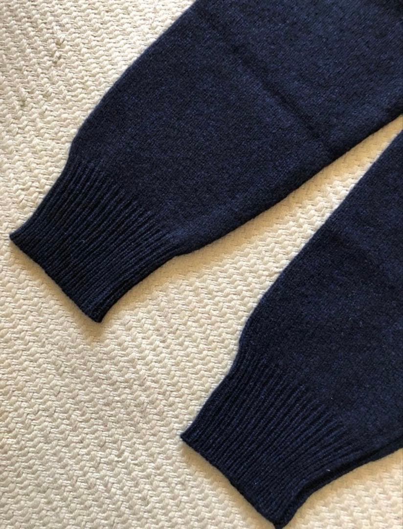 COMOLIコモリ　ラムズウールタートルネックニット　N03-06007