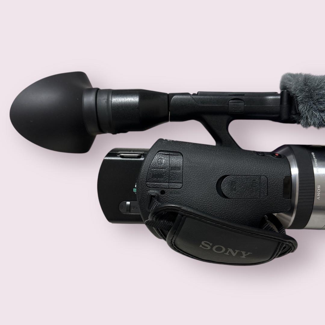 【美品/希少】SONY NEX-VG20H レンズキット 新品予備バッテリー付