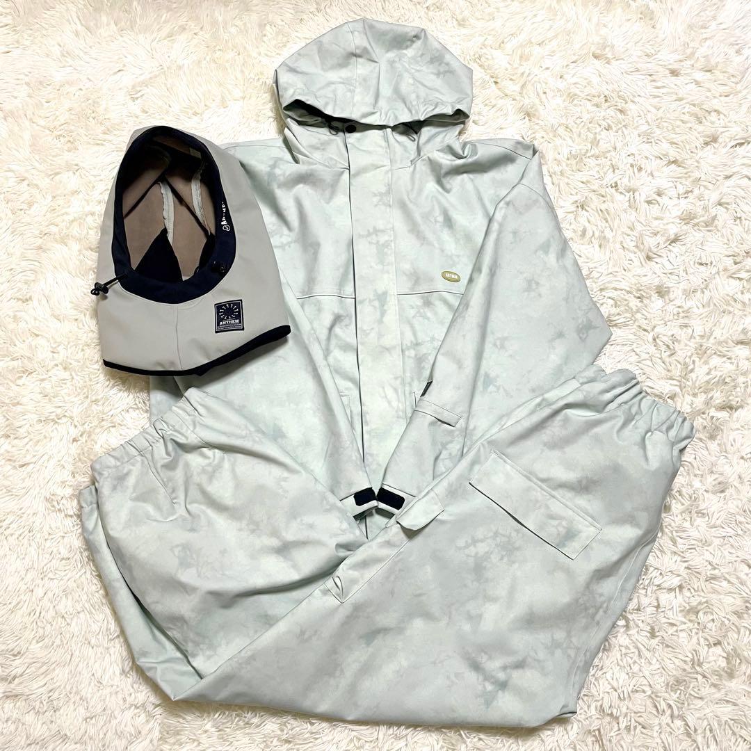 ✨極美品✨ANTHEM アンセム スノボウェア セットアップ ネックウォーマー付