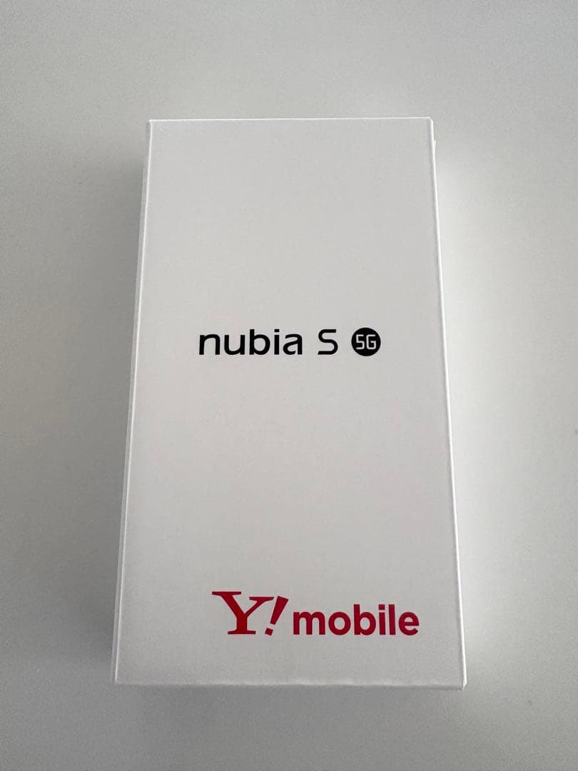 【新品未使用】nubia S 5G ライトパープル