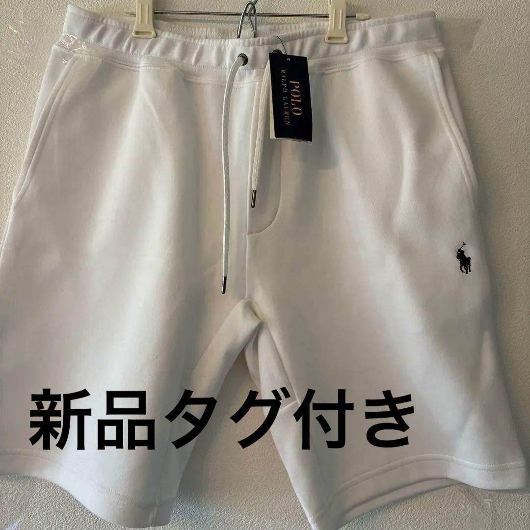 新品未使用　ポロ・ラルフローレン ホワイトショートパンツ US S