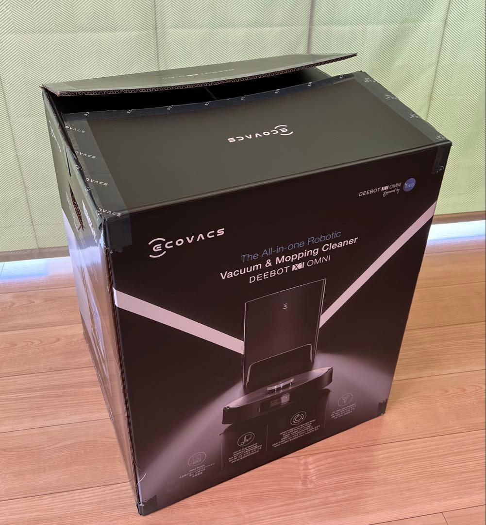 【30回程度のみ】ECOVACS(エコバックス)DEEBOT X1 OMNI