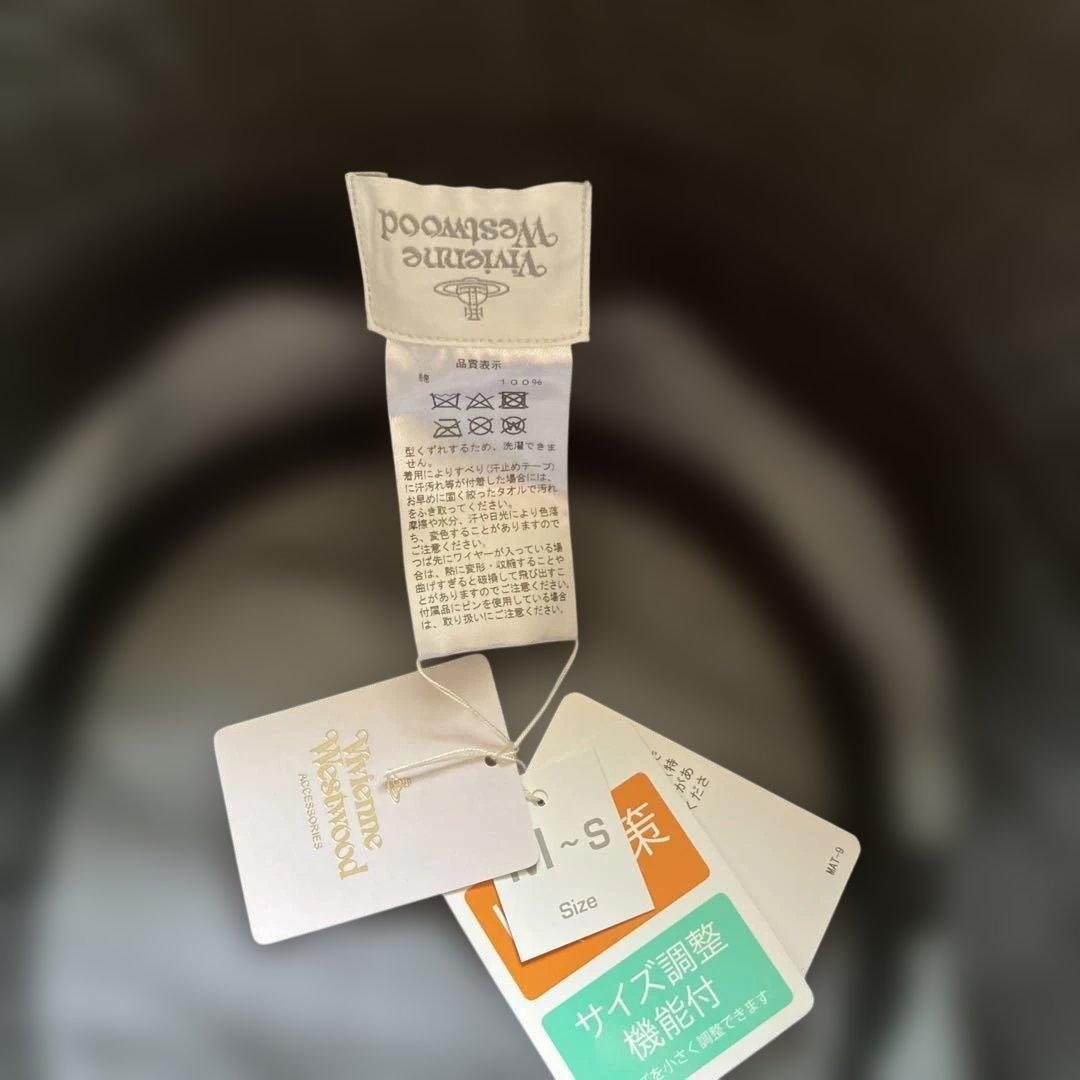 vivienne westwoodブラック バケットハット