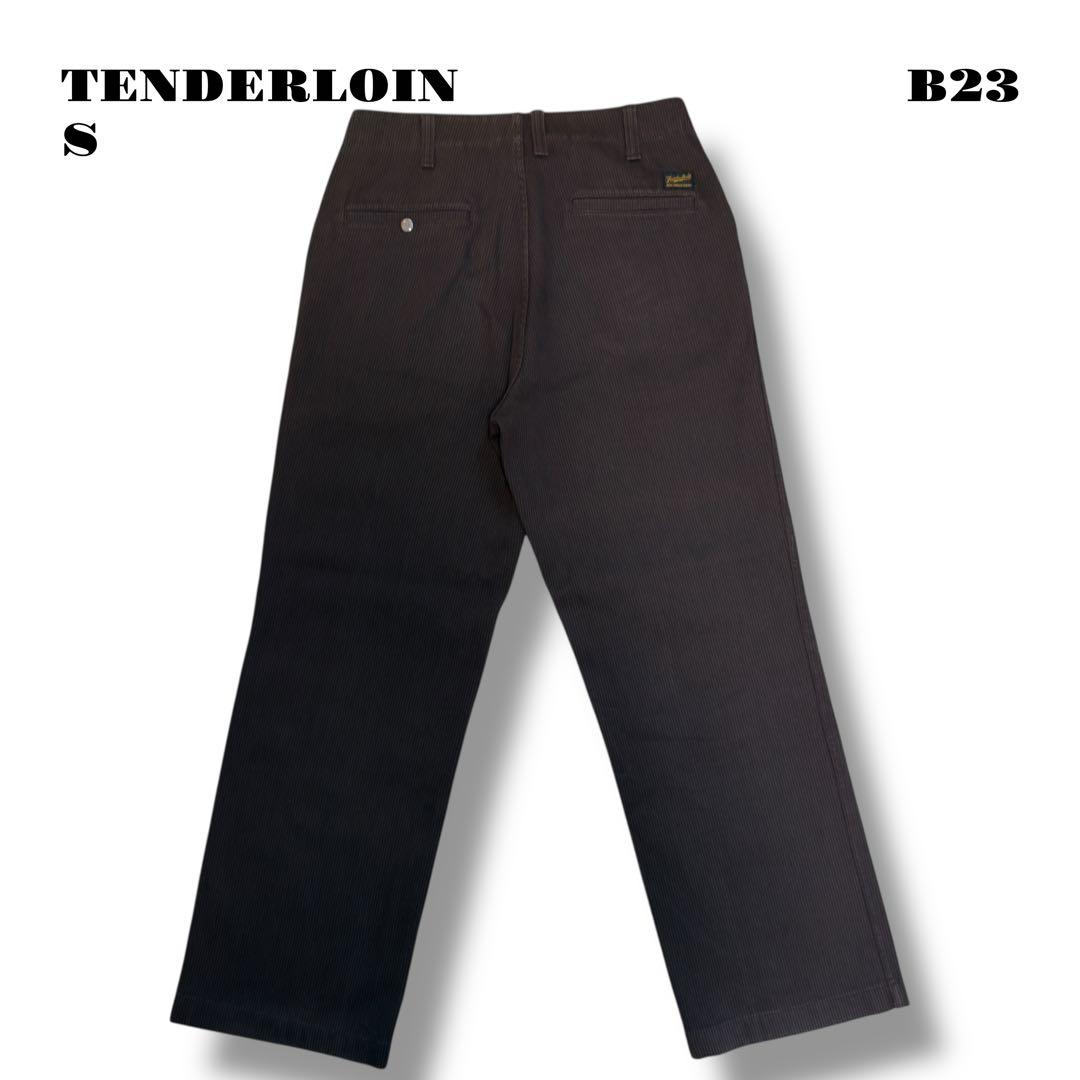 人気品！ TENDERLOIN BDP PIQUE ピケ パンツ ブラウン 茶S