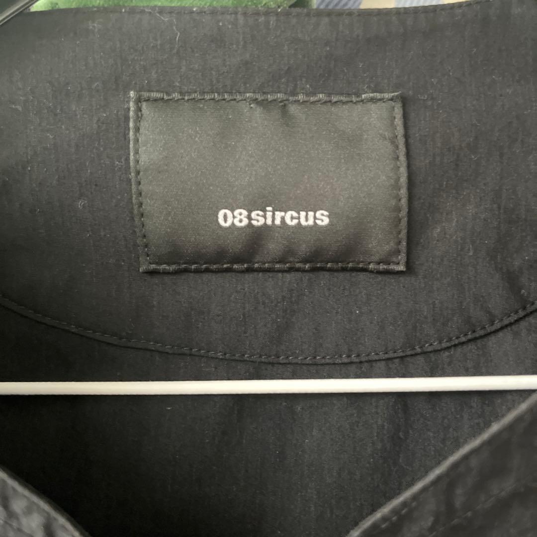 【美品】 08sircus ジップアップノーカラーチャイナジャケット