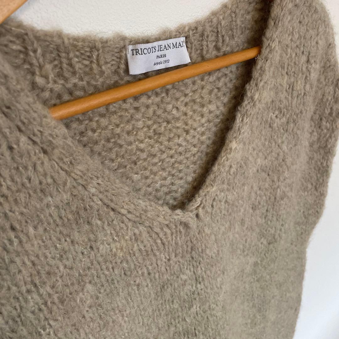 【TRICOTS JEAN MARC】 VN ベストニット　Vネックベスト