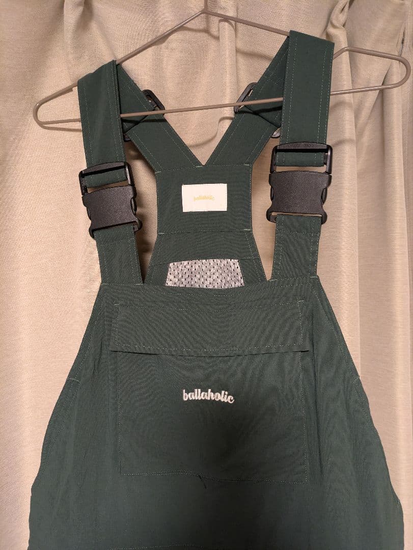 ballaholic グリーンオーバーオール　Lサイズ
