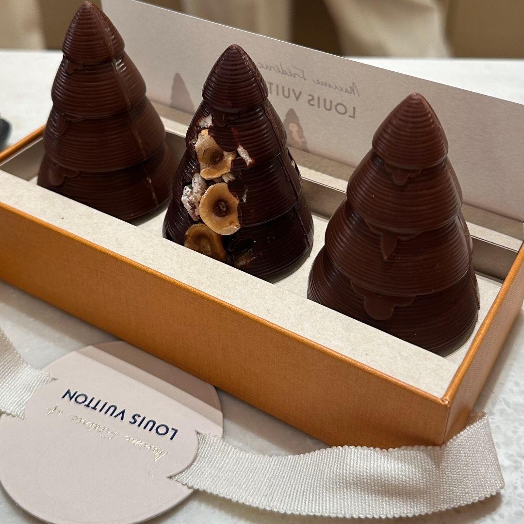 ルイヴィトンチョコ限定バレンタインチョコレートツリーたけのこの里