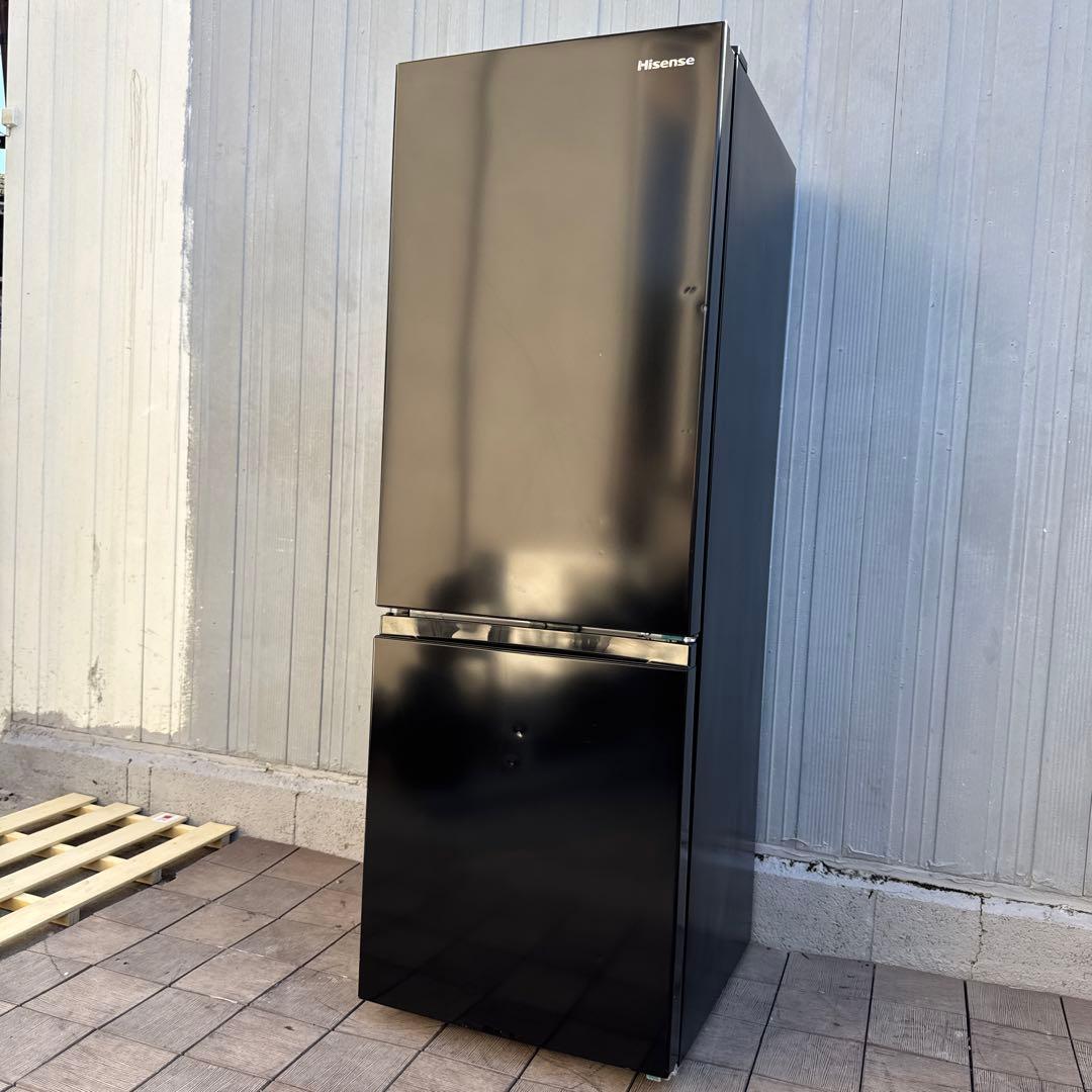 Hisense 2023年製現行モデル 2ドア冷蔵庫 幅49cm 175Lスリム