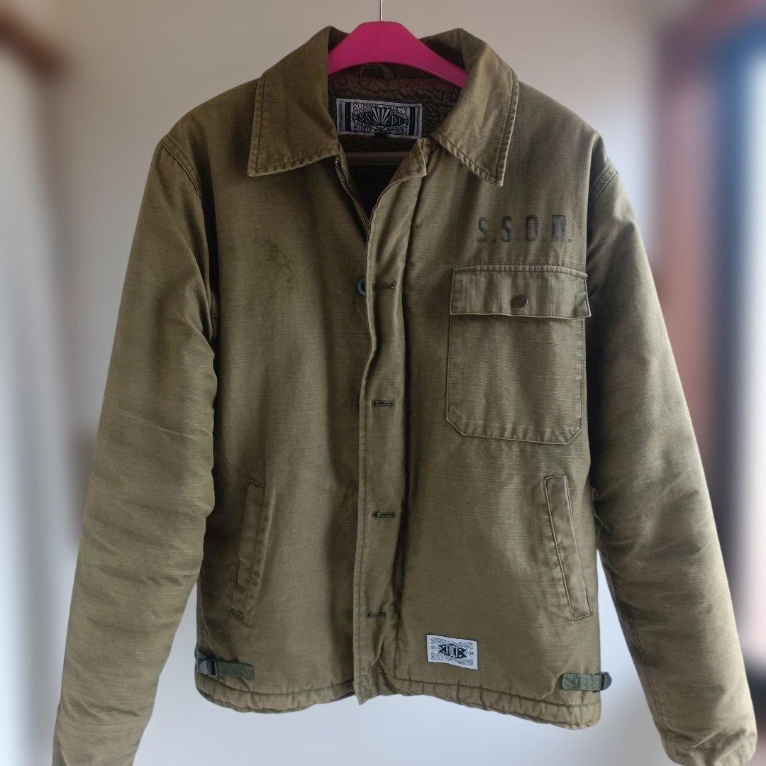 FUCT　SSDD　ファクト　デッキジャケット　A2 　ミリタリー　N1
