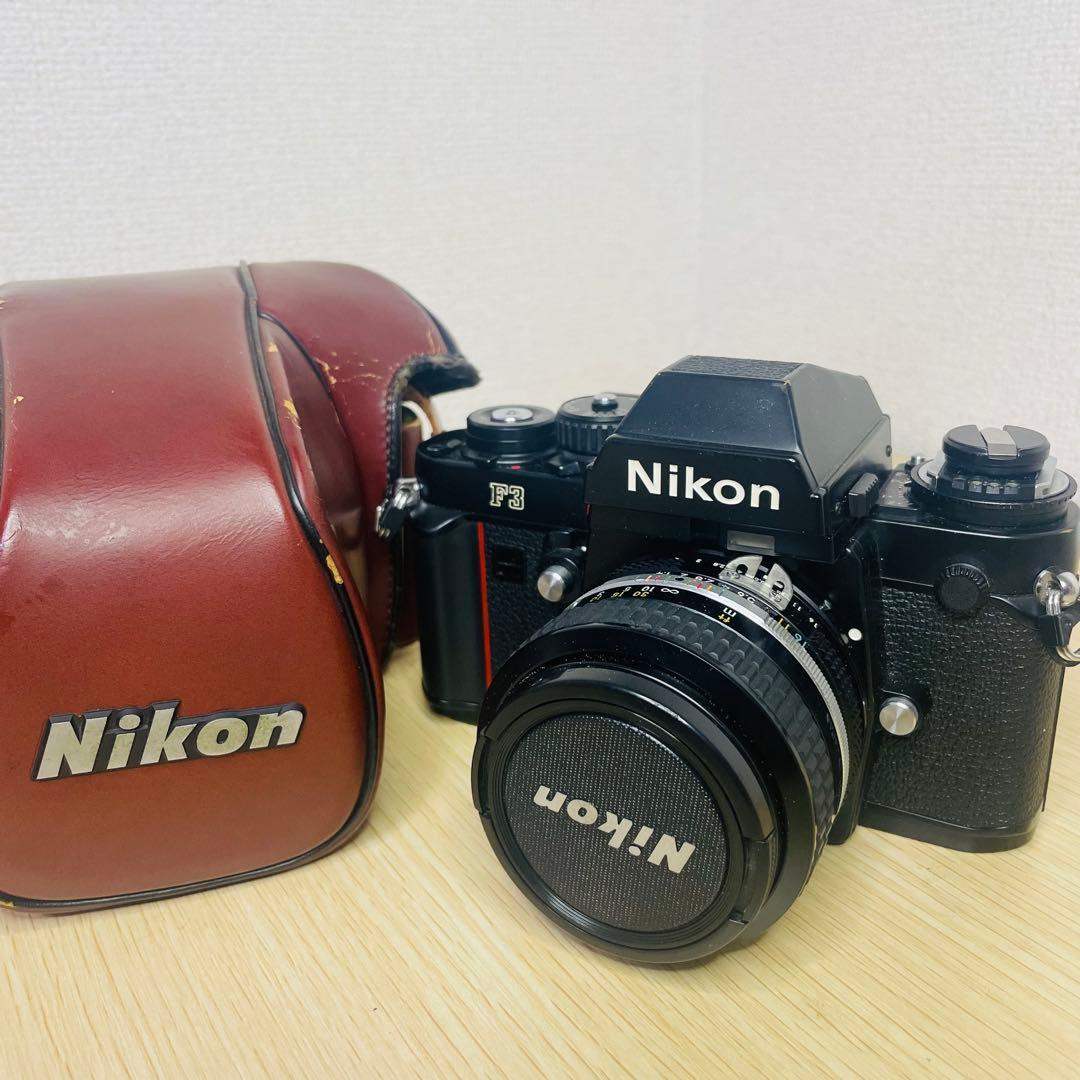 Nikon F3 Nikkor 50mm f1.4 ai レンズ ケース