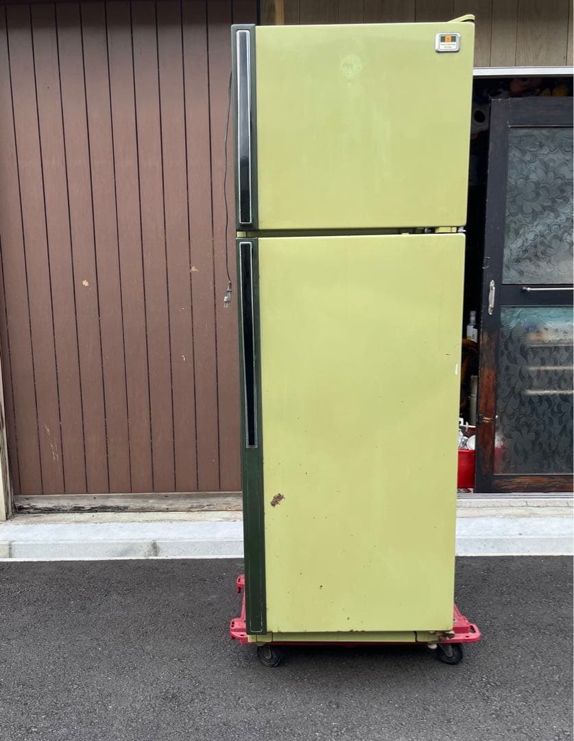 希少 TOYOTA トヨタ 冷蔵庫 昭和レトロ 当時物 可動品